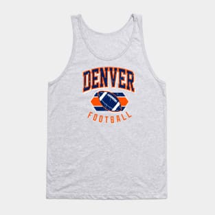 Vintage Denver Football Tank Top